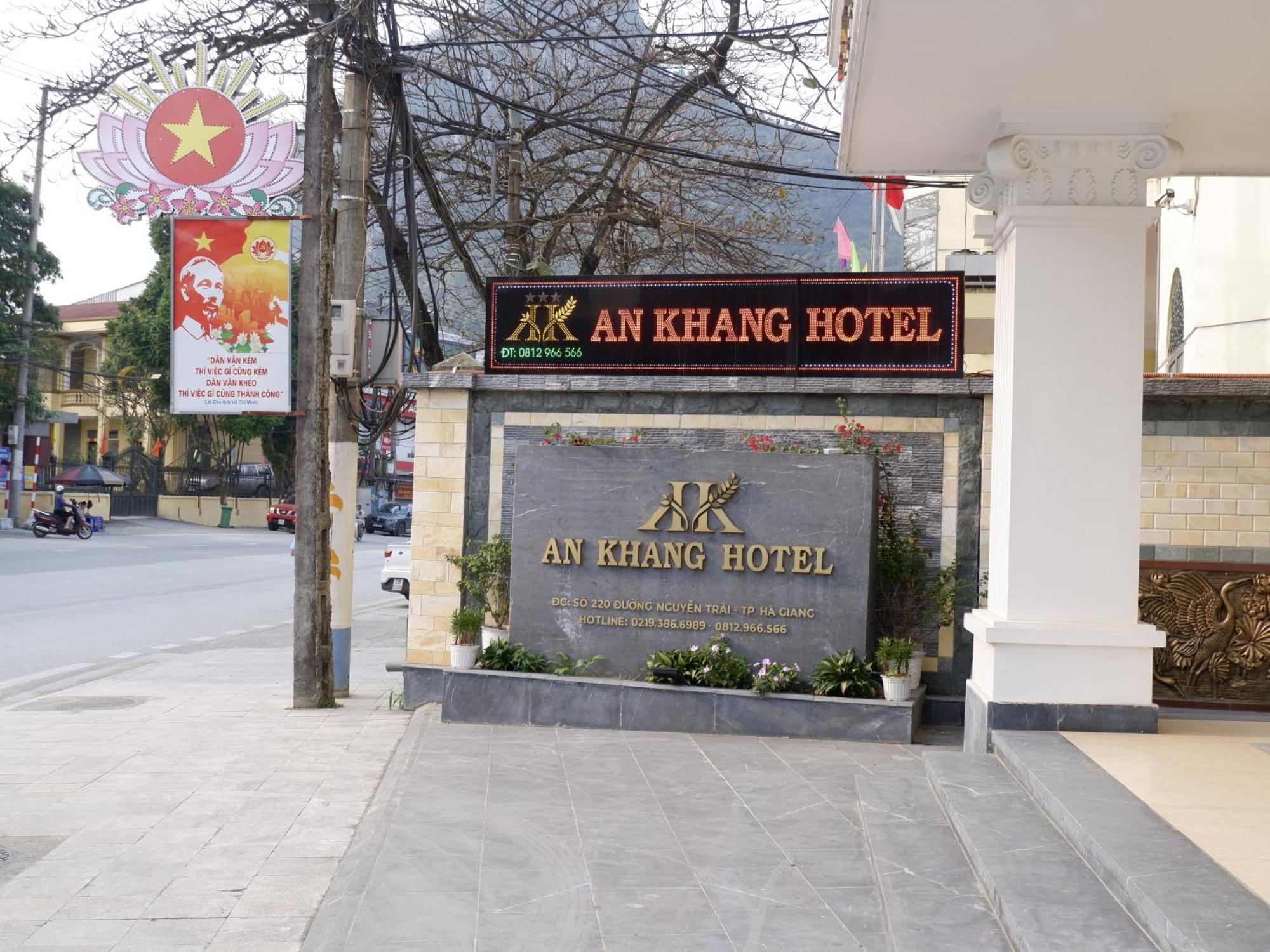 An Khang Hotel Ha Giang Eksteriør bilde